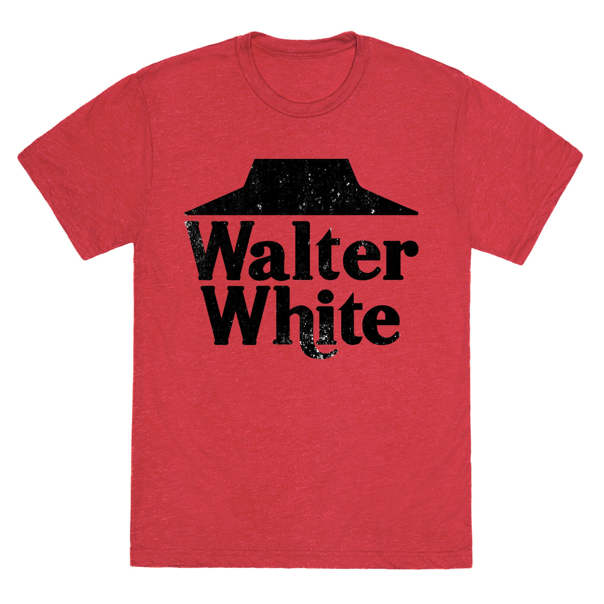 Walter White Roof Pizza Unisex Triblend Tee